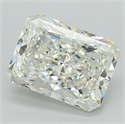 Natural Diamond 3.53 Carats, Radiant with  Cut, J Color, VVS1 Clarity and Certified by GIA
