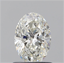 Diamante Natural 0.71 quilates, Ovalado , Color H, claridad VS1 y certificado GIA