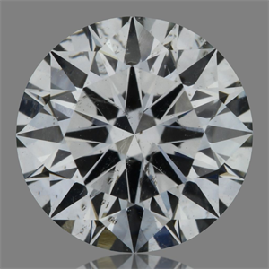 Picture of Natural Diamond 1.00 Carats, Round with Excellent Cut, G Color, SI2 Clarity and Certified by GIA