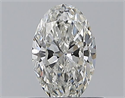 Diamante Natural 0.52 quilates, Ovalado , Color H, claridad VS1 y certificado GIA