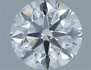 Foto Diamante Natural 0.41 quilates, Redondo , Color E, claridad VS2 y certificado IGI de