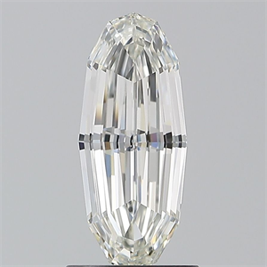 Picture of Natural Diamond 1.26 Carats, Oval with  Cut, H Color, VVS2 Clarity and Certified by GIA