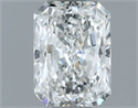 Natural Diamond 0.37 Carats, Radiant with  Cut, G Color, IF Clarity and Certified by GIA