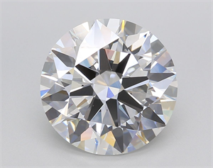 Picture of Lab Grown Diamond 6.02 Carats, Round with Ideal Cut, D Color, VS1 Clarity and Certified by IGI