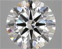 Del inventario de diamantes de laboratorio, 4.71 quilates, Redondo , Color F, claridad VVS2 y certificado IGI