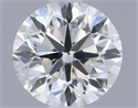 Diamante Natural 0.46 quilates, Redondo , Color H, claridad VVS2 y certificado IGI