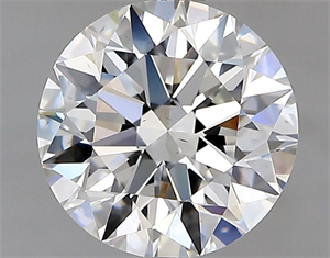 Foto Diamante Natural 1.50 quilates, Redondo , Color F, claridad VS2 y certificado GIA de