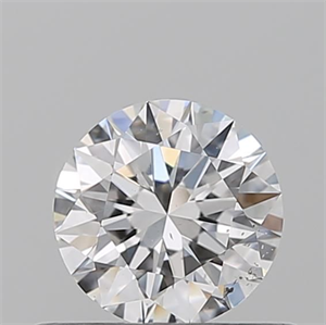 Foto Diamante Natural 0.50 quilates, Redondo , Color E, claridad SI1 y certificado GIA de