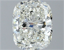 Natural Diamond 1.50 Carats, Cushion with  Cut, I Color, VVS1 Clarity and Certified by GIA