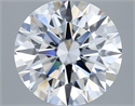 Del inventario de diamantes de laboratorio, 2.01 quilates, Redondo , Color E, claridad VVS1 y certificado IGI