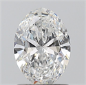 Diamante Natural 1.01 quilates, Ovalado , Color E, claridad SI1 y certificado GIA