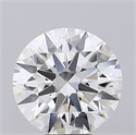 Del inventario de diamantes de laboratorio, 7.15 quilates, Redondo , Color H, claridad VVS2 y certificado GIA