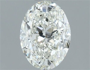 Picture of Natural Diamond 0.90 Carats, Oval with  Cut, H Color, VVS1 Clarity and Certified by IGI