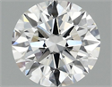 Del inventario de diamantes de laboratorio, 1.50 quilates, Redondo , Color E, claridad VS1 y certificado IGI