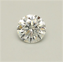 Natural Diamond 0.50 Carats, Round with Very Good Cut, F Color, SI1 Clarity and Certified by GIA