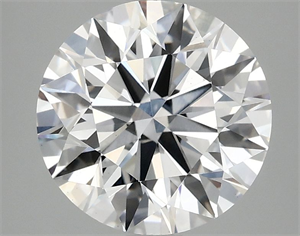 Picture of Lab Grown Diamond 3.02 Carats, Round with Excellent Cut, E Color, VS1 Clarity and Certified by IGI