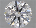 Del inventario de diamantes de laboratorio, 1.03 quilates, Redondo , Color D, claridad IF y certificado IGI
