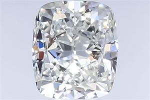 Picture of Natural Diamond 0.52 Carats, Cushion with  Cut, H Color, VS2 Clarity and Certified by GIA