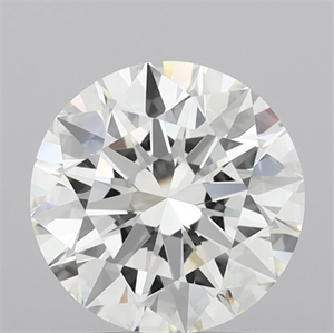 Picture of Natural Diamond 3.15 Carats, Round with Excellent Cut, I Color, VS1 Clarity and Certified by GIA