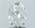 Diamante Natural 1.21 quilates, Ovalado , Color H, claridad SI1 y certificado GIA