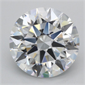 Del inventario de diamantes de laboratorio, 6.01 quilates, Redondo , Color E, claridad VVS1 y certificado GIA