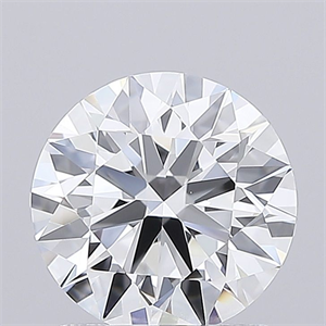 Picture of Lab Grown Diamond 1.53 Carats, Round with Ideal Cut, E Color, VS1 Clarity and Certified by IGI