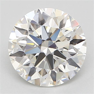 Picture of Natural Diamond 0.70 Carats, Round with Excellent Cut, H Color, VS1 Clarity and Certified by GIA