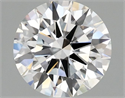 Del inventario de diamantes de laboratorio, 1.49 quilates, Redondo , Color E, claridad VS1 y certificado IGI