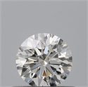 Natural Diamond 0.42 Carats, Round with Excellent Cut, G Color, VVS2 Clarity and Certified by GIA