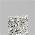 Natural Diamond 1.01 Carats, Princess with  Cut, J Color, VS1 Clarity and Certified by GIA