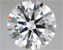Lab Grown Diamond 7.07 Carats, Round with Ideal Cut, F Color, VVS2 Clarity and Certified by IGI