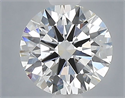 Del inventario de diamantes de laboratorio, 1.03 quilates, Redondo , Color E, claridad VS2 y certificado IGI