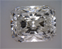 Natural Diamond 2.40 Carats, Radiant with  Cut, G Color, SI2 Clarity and Certified by GIA