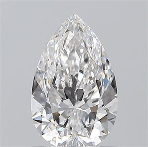 Foto Diamante Natural 0.73 quilates, De pera , Color E, claridad VVS2 y certificado GIA de