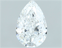 Diamante Natural 0.70 quilates, De pera , Color E, claridad SI1 y certificado IGI