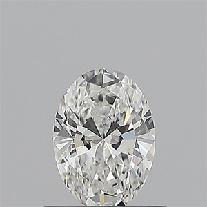 Picture of Natural Diamond 0.58 Carats, Oval with  Cut, F Color, VS1 Clarity and Certified by GIA