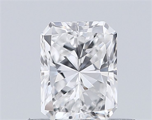 Picture of Natural Diamond 0.50 Carats, Radiant with  Cut, G Color, VVS1 Clarity and Certified by GIA