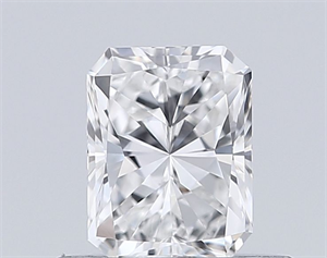 Picture of Natural Diamond 0.50 Carats, Radiant with  Cut, G Color, VVS1 Clarity and Certified by GIA