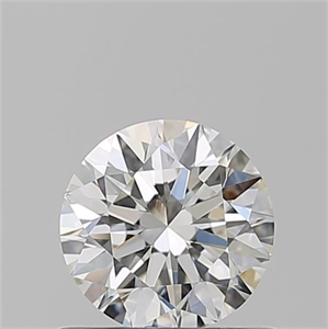Picture of Natural Diamond 0.70 Carats, Round with Excellent Cut, H Color, VVS2 Clarity and Certified by GIA