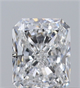 Diamante Natural 0.35 quilates, Radiante , Color F, claridad VVS1 y certificado GIA