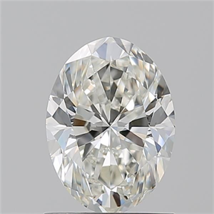 Picture of Natural Diamond 1.20 Carats, Oval with  Cut, I Color, VVS1 Clarity and Certified by GIA