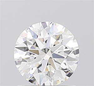 Picture of Lab Grown Diamond 1.04 Carats, Round with Ideal Cut, D Color, VVS2 Clarity and Certified by IGI
