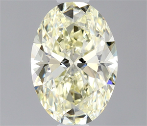 Picture of Natural Diamond 0.51 Carats, Oval with  Cut, M Color, VS1 Clarity and Certified by IGI