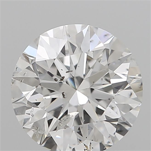 Foto Diamante Natural 1.01 quilates, Redondo , Color G, claridad I1 y certificado GIA de