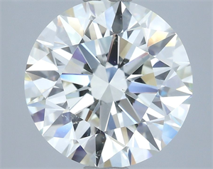 Foto Diamante Natural 2.70 quilates, Redondo , Color J, claridad SI1 y certificado IGI de