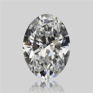 Picture of Natural Diamond 0.51 Carats, Oval with  Cut, F Color, VS1 Clarity and Certified by GIA