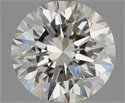 Diamante Natural 2.50 quilates, Redondo , Color J, claridad VVS2 y certificado IGI