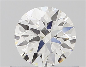 Picture of Natural Diamond 0.50 Carats, Round with Very Good Cut, H Color, VS1 Clarity and Certified by GIA