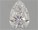 Diamante Natural 0.60 quilates, De pera , Color D, claridad VS1 y certificado GIA