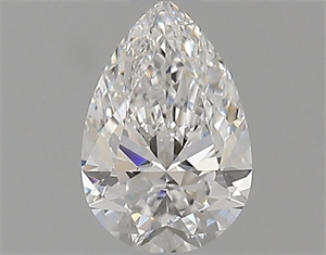 Foto Diamante Natural 0.60 quilates, De pera , Color D, claridad VS1 y certificado GIA de